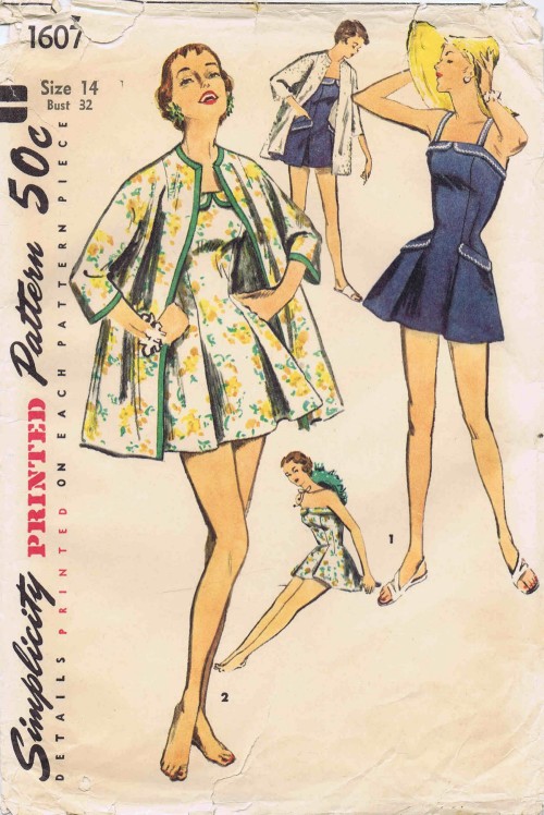 Vintage Bathing Suit Pattern 104