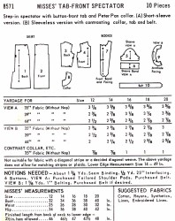 Butterick 8571