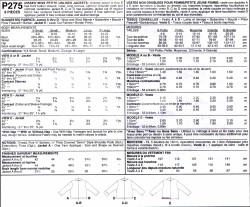 McCalls P275