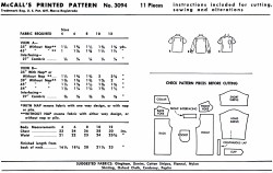 McCall's 3094