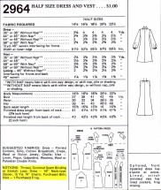 McCall's 2964