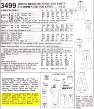 McCall's 3499