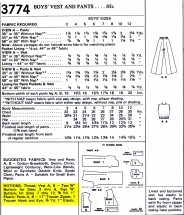 McCall's 3774