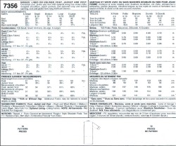 McCall's 7356