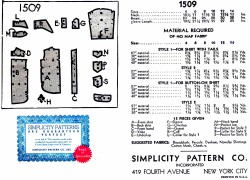 Simplicity 1509