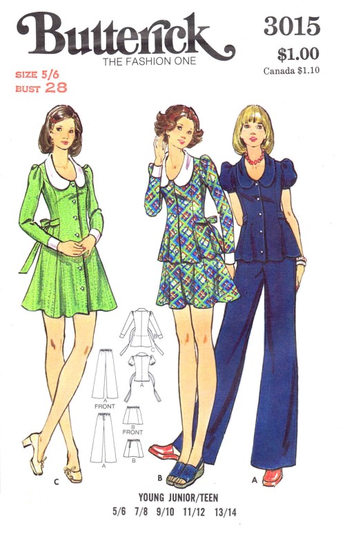 1970s Dress, Tunic Top and Pants Pattern VOGUE's Basic Design 2822 Stylish  Designs Bust 31 Vintage Sewing Pattern FACTORY FOLDED