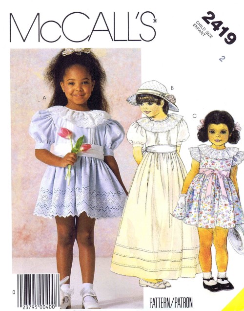 Vintage Little Girl Dress