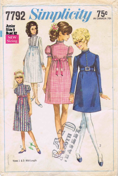 Size 10 Size 8 Smocked Dress Size 6 Sleeveless Dress 1960s Simplicity 5947 Vintage Sewing Pattern Girls Yoked Dress
