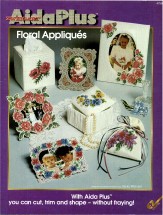 Aida Plus Floral Appliques Cross Stitch Pattern Book