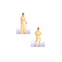 Misses Evening Dress Burda 7260 Sewing Pattern Size 6-8-10-12-14-16-18