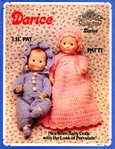 Darice Lil Pat & Patti Crochet Dolls Pattern