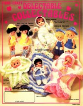 Fibre-Craft Delectable Collectable Crochet Dolls Pattern