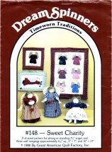 Dream Spinners 148 Sweet Charity Angel & Wall Hanging Sewing Pattern