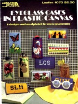 Leisure Arts Eyeglass Cases in Plastic Canvas