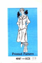 Mail Order 4987 Front Yoke Dress Size 40 - Bust 44
