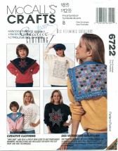 McCall's 6722 CREATIVE CLOTHING Snip-Snip Technique for Collars & Decorative Fronts