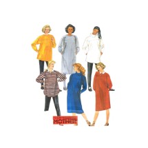 Maternity Dress Top Stirrup Pants McCalls 2125 Vintage Sewing Pattern Size 6 - 8 Bust 30 1/2 - 31 1/2