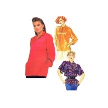 McCalls 2305 Misses Shirt Vintage Sewing Pattern Size 6 - 8