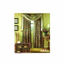 Tab Side Drapery Panels Cafe Curtains Valance Simplicity 8052 Sewing Pattern
