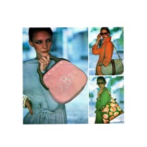 Handbags Totes Purse Vogue 1406 Vintage Sewing Pattern