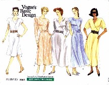 Vogue 2441 Flared Dress Size 8 - 12 - Bust 31 1/2 - 34