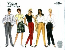 Vogue 2946 Shorts & Pants Size 8 - 12 - Waist 24 - 26 1/2